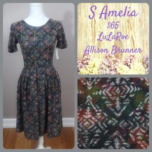 ⭐ Lularoe Amelia Dress - Small - NWT